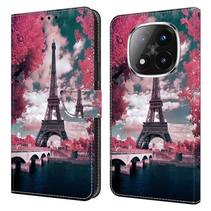 Bőrtok Xiaomi Redmi Note 14 Pro 4g Eiffel-torony