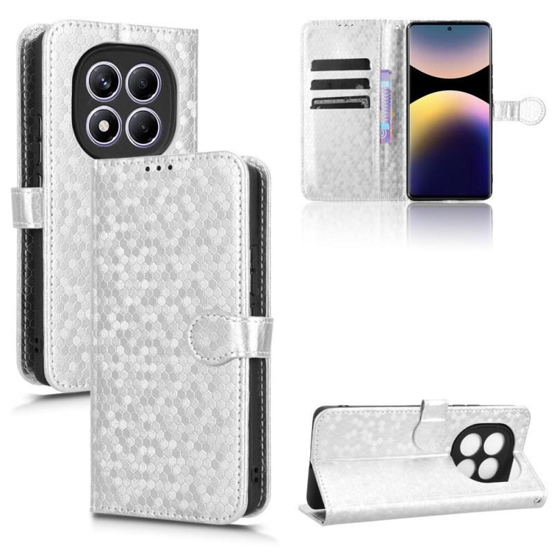 Bőrtok Xiaomi Redmi Note 14 Pro 4g Fényes Súlyok