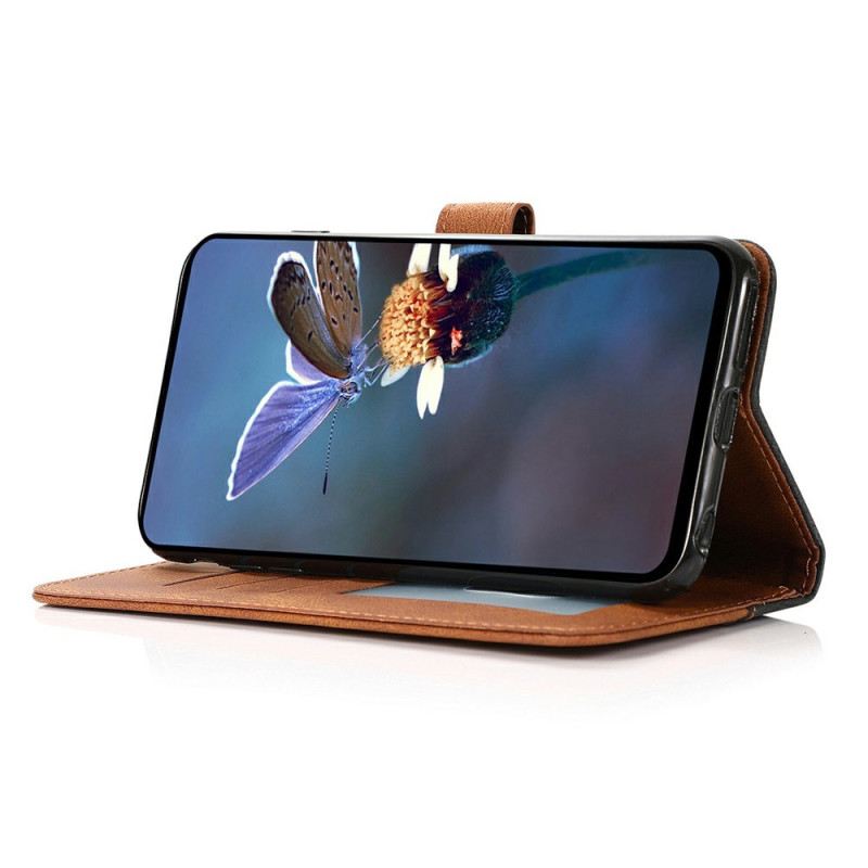 Bőrtok Xiaomi Redmi Note 14 Pro 4g Kétszínű