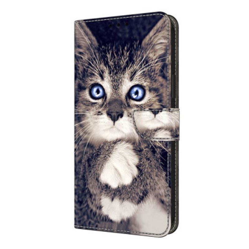 Bőrtok Xiaomi Redmi Note 14 Pro 4g Macska