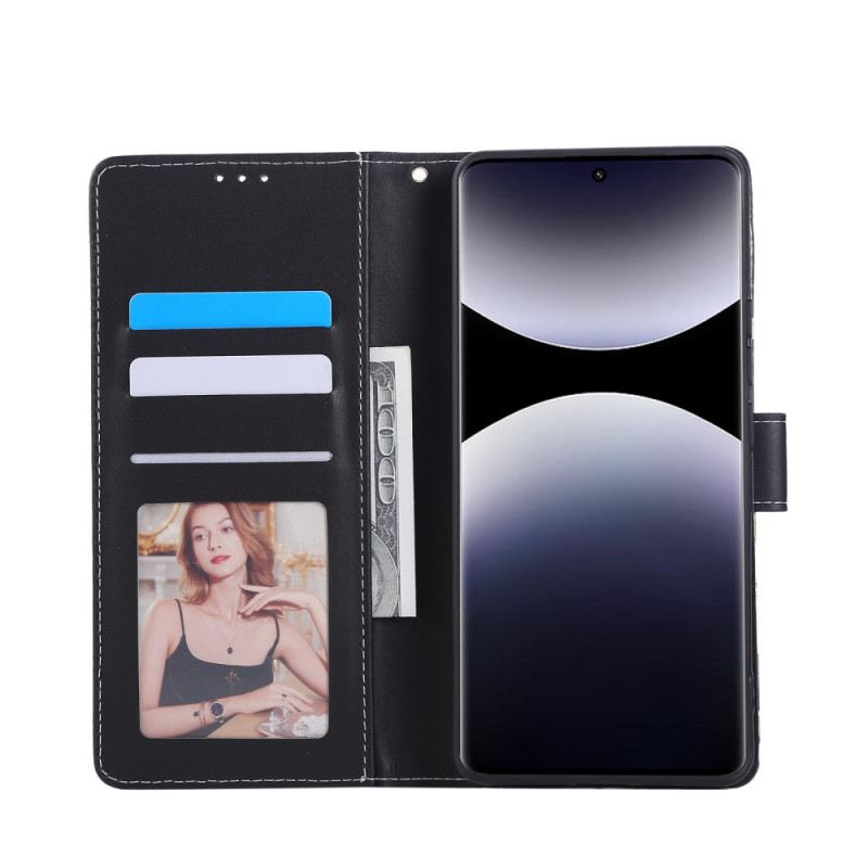 Bőrtok Xiaomi Redmi Note 14 Pro 4g Márványhatású