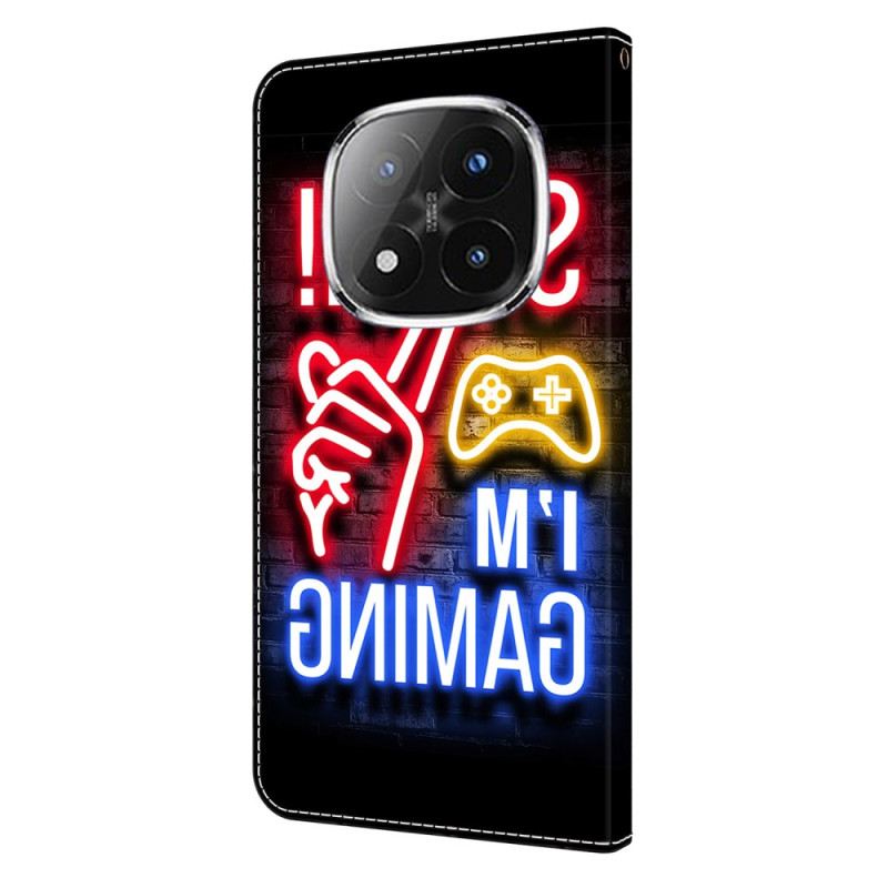 Bőrtok Xiaomi Redmi Note 14 Pro 4g Neonminta