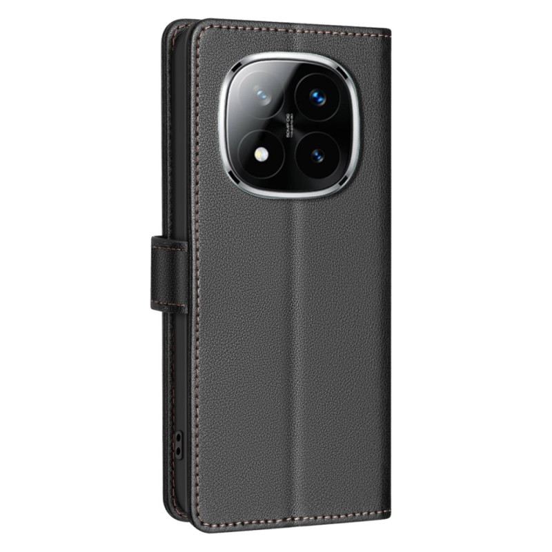 Bőrtok Xiaomi Redmi Note 14 Pro 4g Rfid Blokkoló Binfen Color