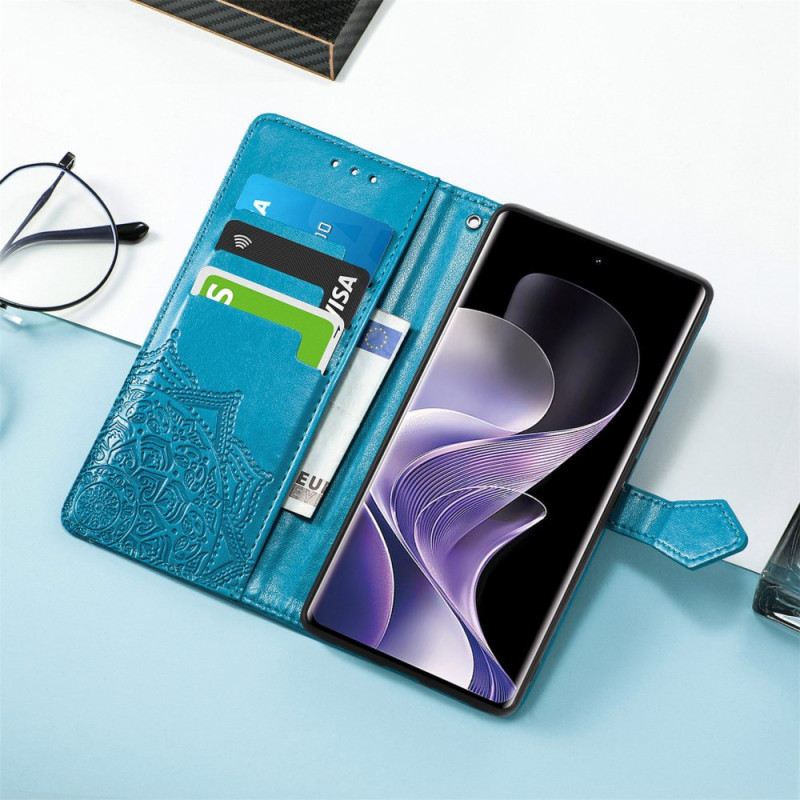 Fliptok Xiaomi Redmi Note 14 Pro 4g Barokk Mandala