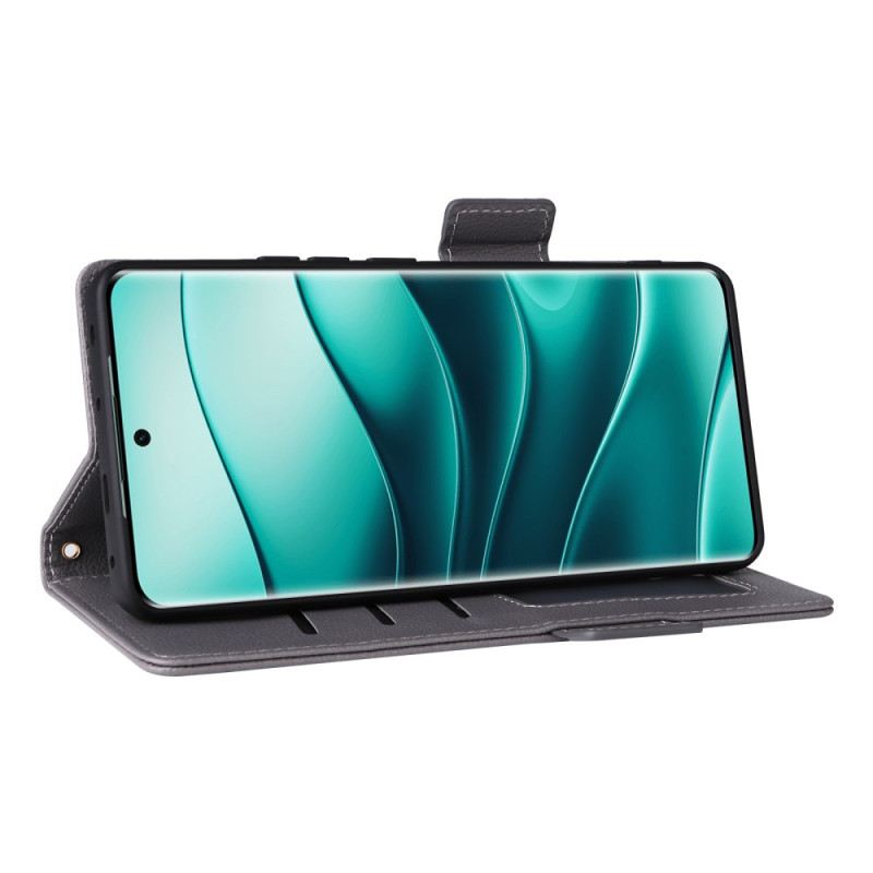 Fliptok Xiaomi Redmi Note 14 Pro 4g Licsi Műbőr Szíj