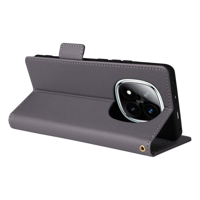 Fliptok Xiaomi Redmi Note 14 Pro 4g Licsi Műbőr Szíj