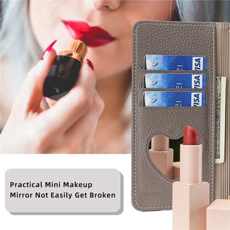 Fliptok Xiaomi Redmi Note 14 Pro 4g Tükrös Pénztárca Lánccal