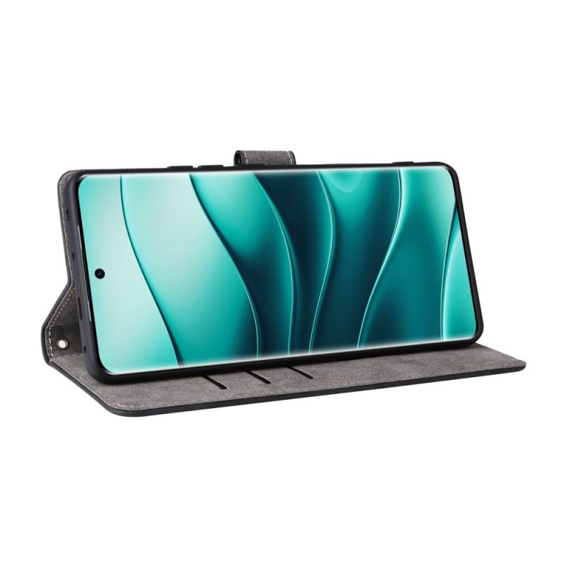 Kinyitható Bőrtok Xiaomi Redmi Note 14 Pro 4g Rfid-védelemmel