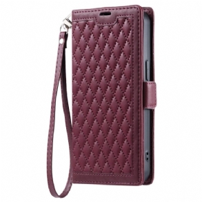 Kinyitható Tokok Xiaomi Redmi Note 14 Pro 4g Steppelt Pánttal