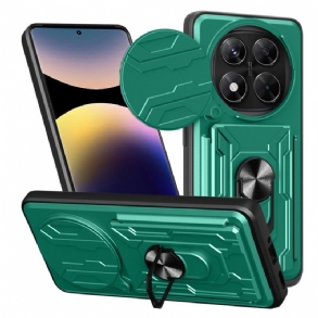 Mobiltelefon Tokok Xiaomi Redmi Note 14 Pro 4g Ultra Ellenálló Állvánnyal És Lencsevédővel