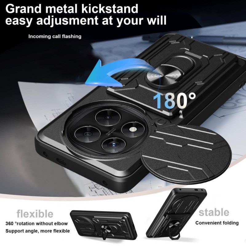 Mobiltelefon Tokok Xiaomi Redmi Note 14 Pro 4g Ultra Ellenálló Állvánnyal És Lencsevédővel