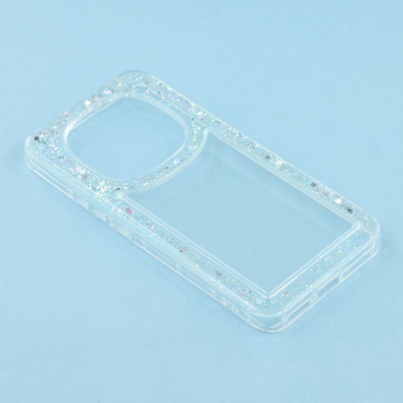 Tok Xiaomi Redmi Note 14 Pro 4g Átlátszó Csillogó Szélekkel