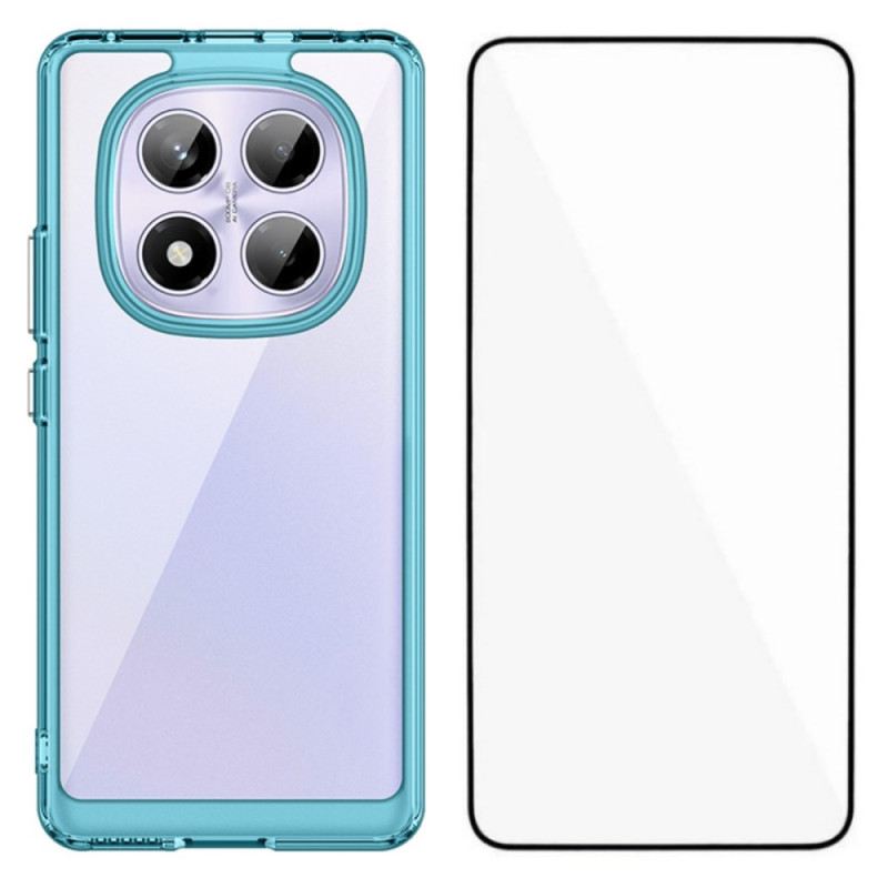 Tok Xiaomi Redmi Note 14 Pro 4g Hibrid Edzett Üveg Képernyővédővel