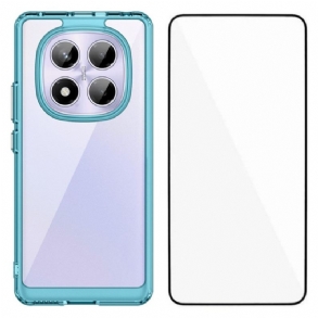 Tok Xiaomi Redmi Note 14 Pro 4g Hibrid Edzett Üveg Képernyővédővel