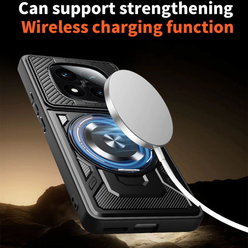 Tok Xiaomi Redmi Note 14 Pro 4g Mágneses -ban Forgatható Állvánnyal