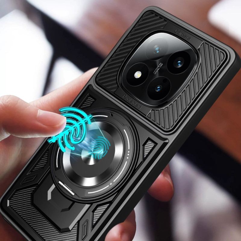 Tok Xiaomi Redmi Note 14 Pro 4g Mágneses -ban Forgatható Állvánnyal