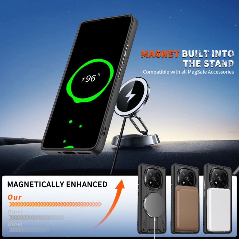 Tok Xiaomi Redmi Note 14 Pro 4g Magsafe Kompatibilis Forgó Állvánnyal