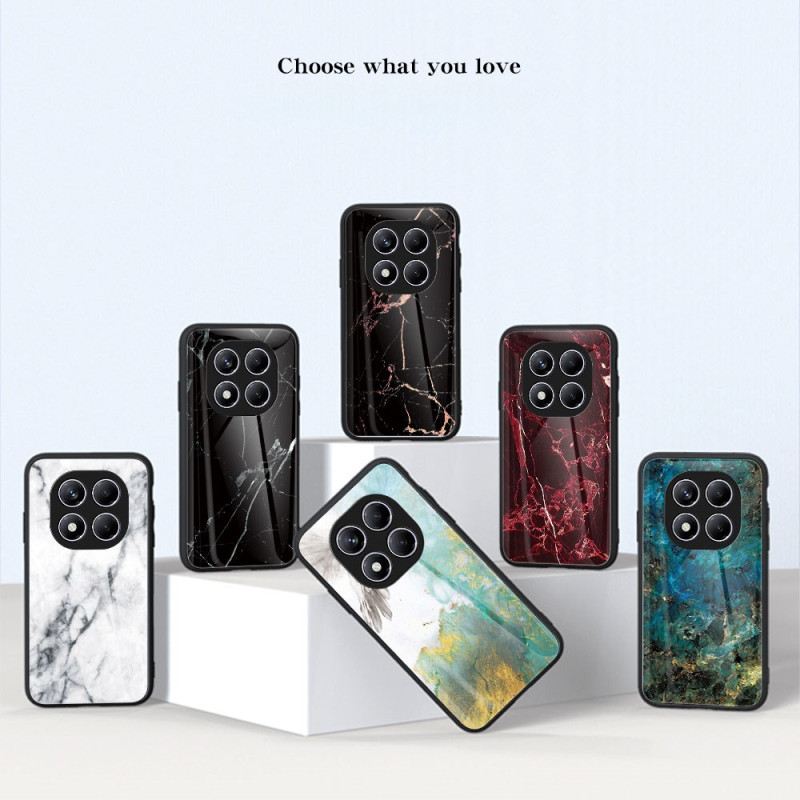 Tok Xiaomi Redmi Note 14 Pro 4g Márványmintás Edzett Üveg