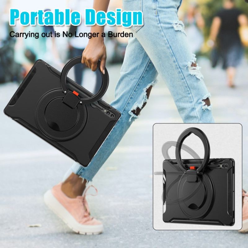 Tok Samsung Galaxy Tab S10 Ultra Forgatható Gyűrűs Állvány