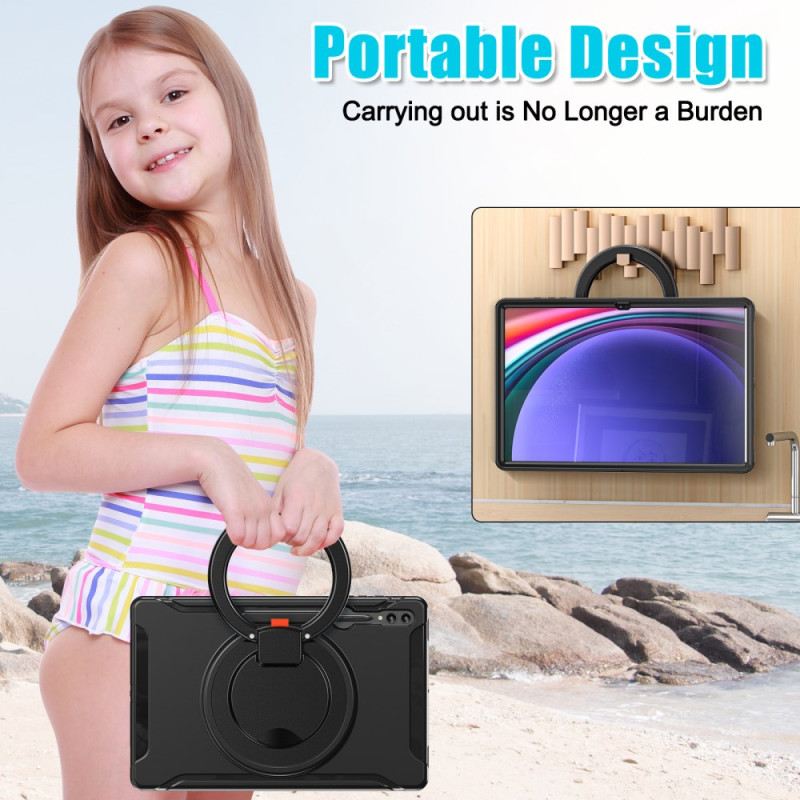 Tok Samsung Galaxy Tab S10 Ultra Forgatható Gyűrűs Állvány