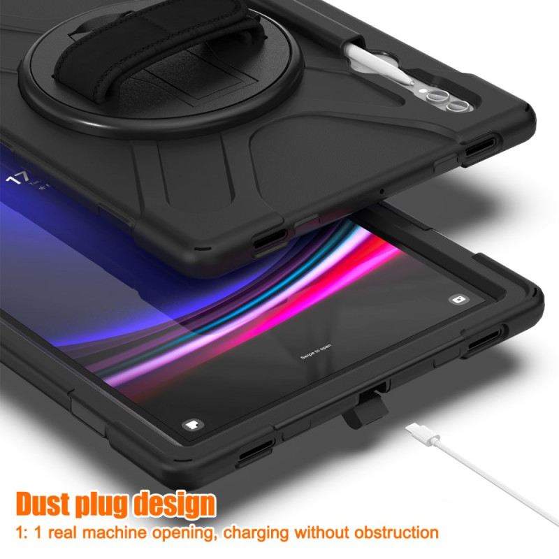 Tok Samsung Galaxy Tab S10 Ultra Hármas Védőpánt És Állvány