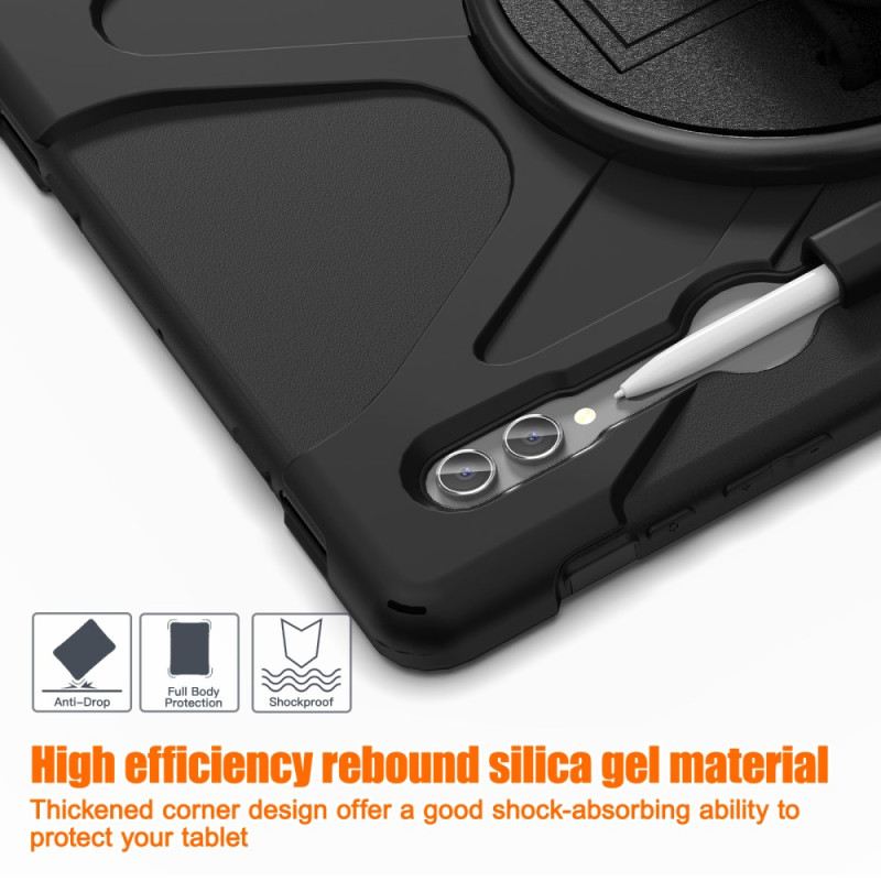 Tok Samsung Galaxy Tab S10 Ultra Hármas Védőpánt És Állvány