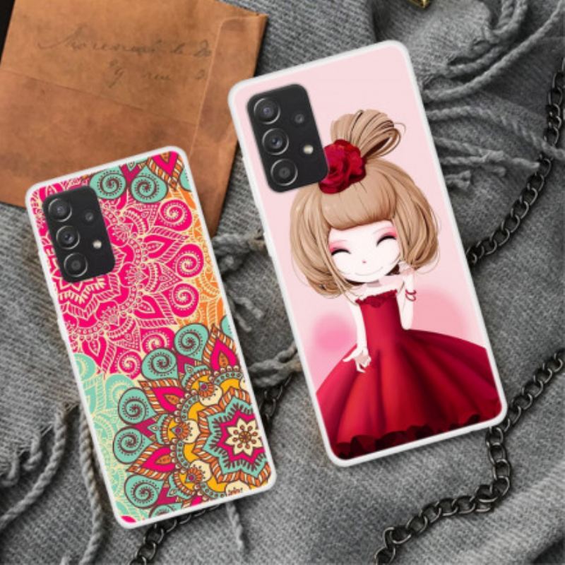 Telefontok Samsung Galaxy A52 4G / A52 5G / A52s 5G Manga Lady