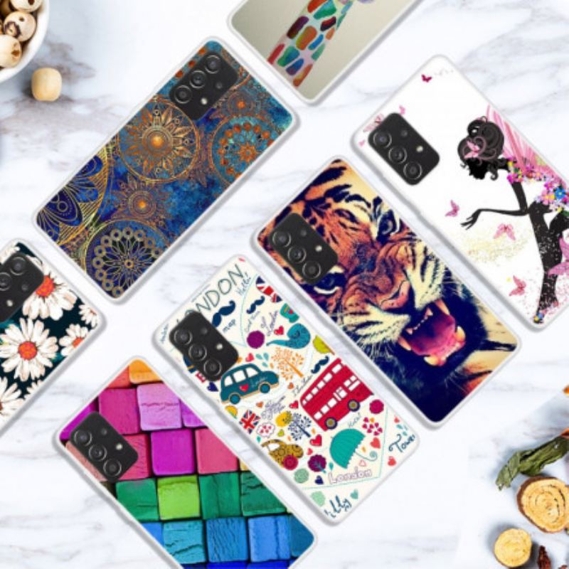 Telefontok Samsung Galaxy A52 4G / A52 5G / A52s 5G Manga Lady