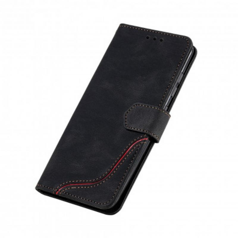 Fliptok / Bőrtok Xiaomi Redmi 10 Hullám