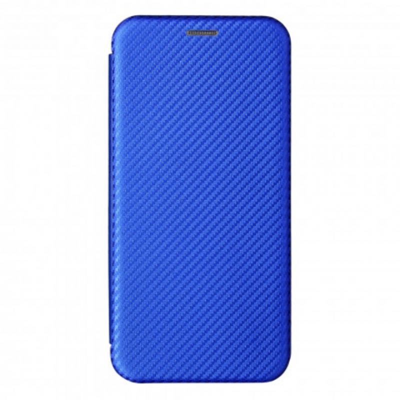 Fliptok Xiaomi Redmi 10 Bőrtok Színes Karbon Szilikon