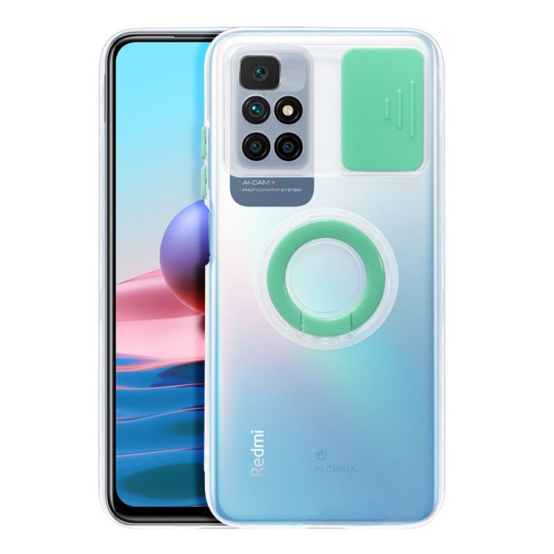 Tok Xiaomi Redmi 10 Átlátszó. Ring-supporttal