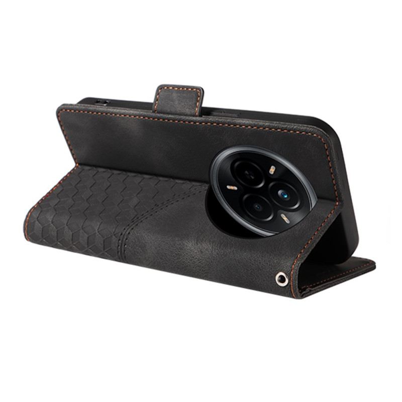 Bőrtok Realme 14 Pro 5g Gyémántminta