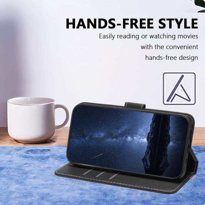 Bőrtok Realme 14 Pro 5g Kétszínű Szegély