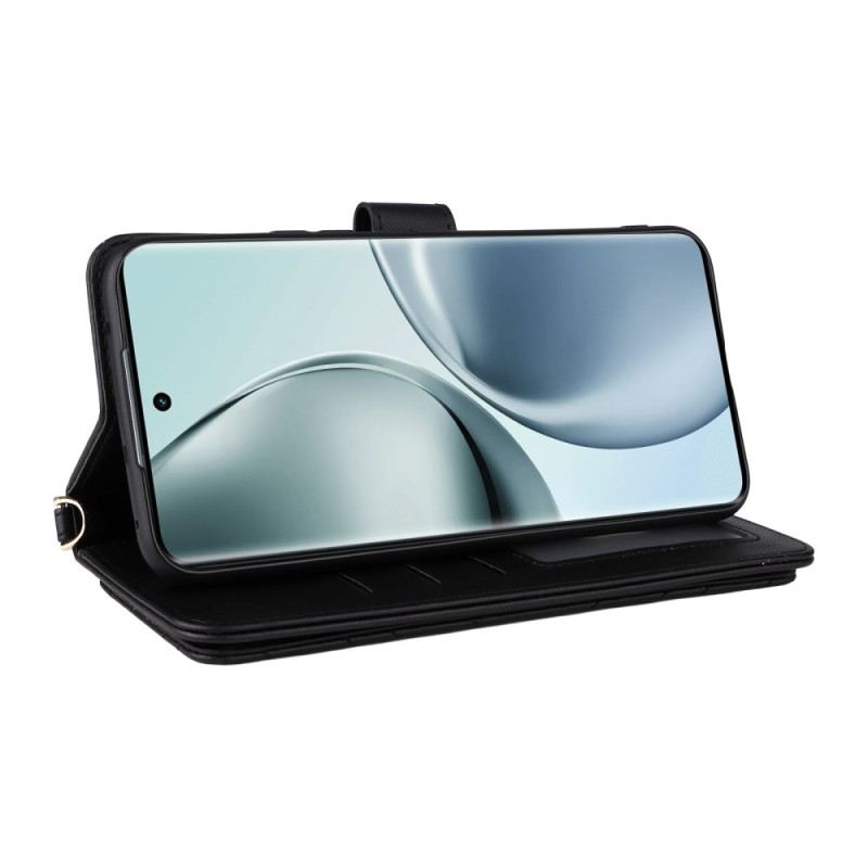 Bőrtok Realme 14 Pro 5g Prémium Vállpánttal