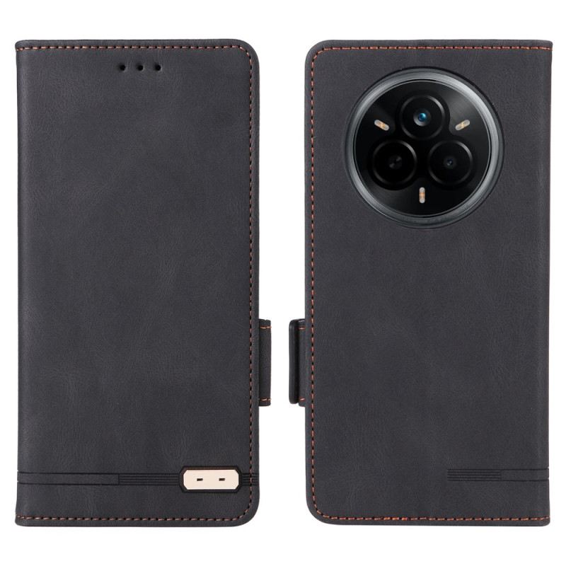 Bőrtok Realme 14 Pro 5g Retro Velúr Hatású