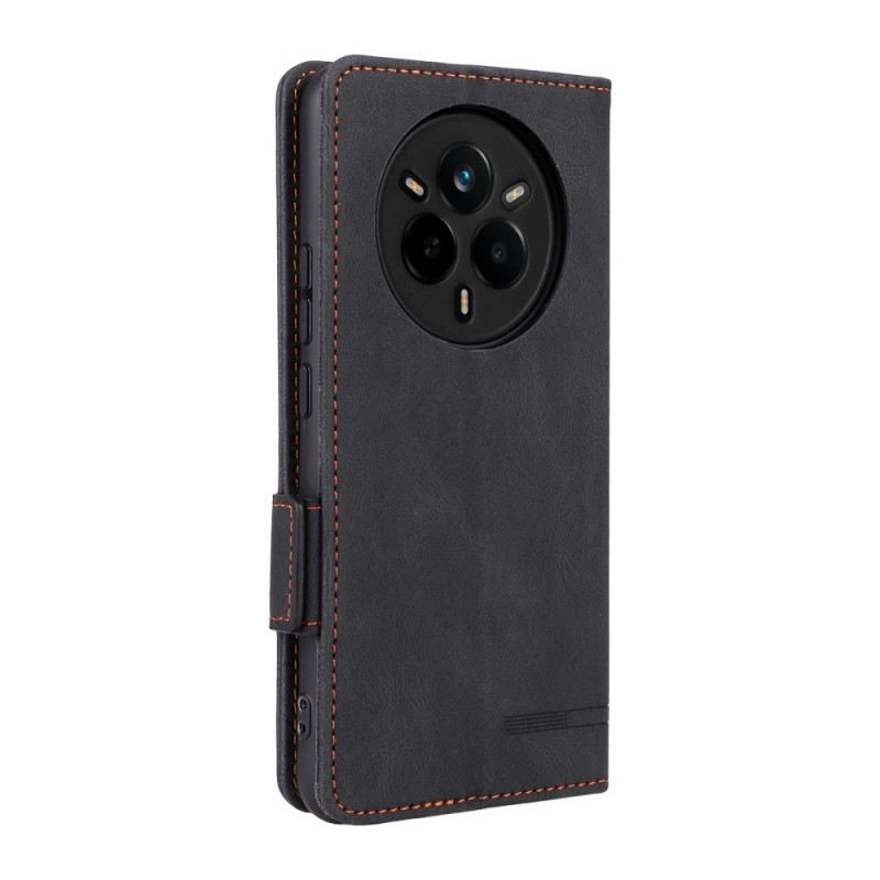 Bőrtok Realme 14 Pro 5g Retro Velúr Hatású