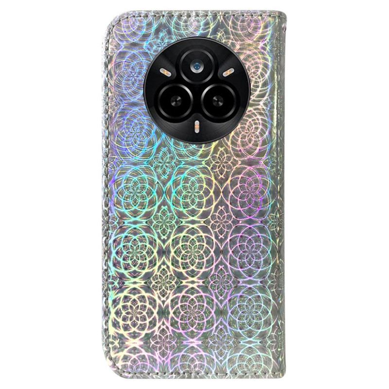 Bőrtok Realme 14 Pro 5g Virágos Stílusú