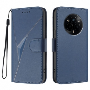 Fliptok Realme 14 Pro 5g Háromszög Minta