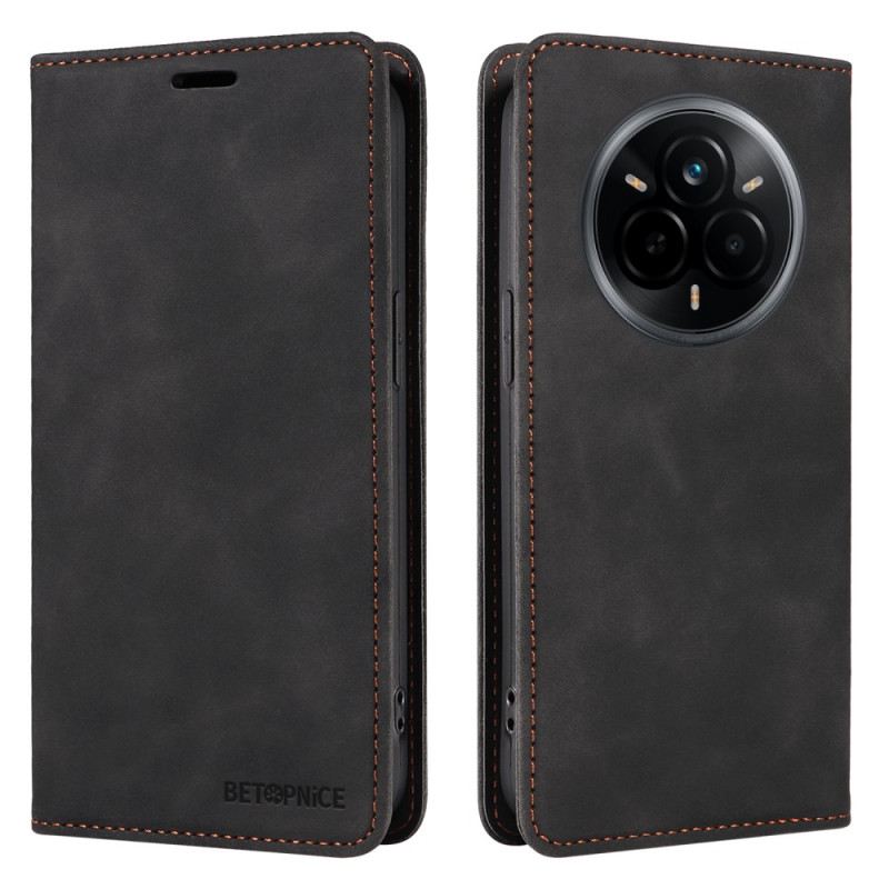 Fliptok Realme 14 Pro 5g Klasszikus Velúr Rfid