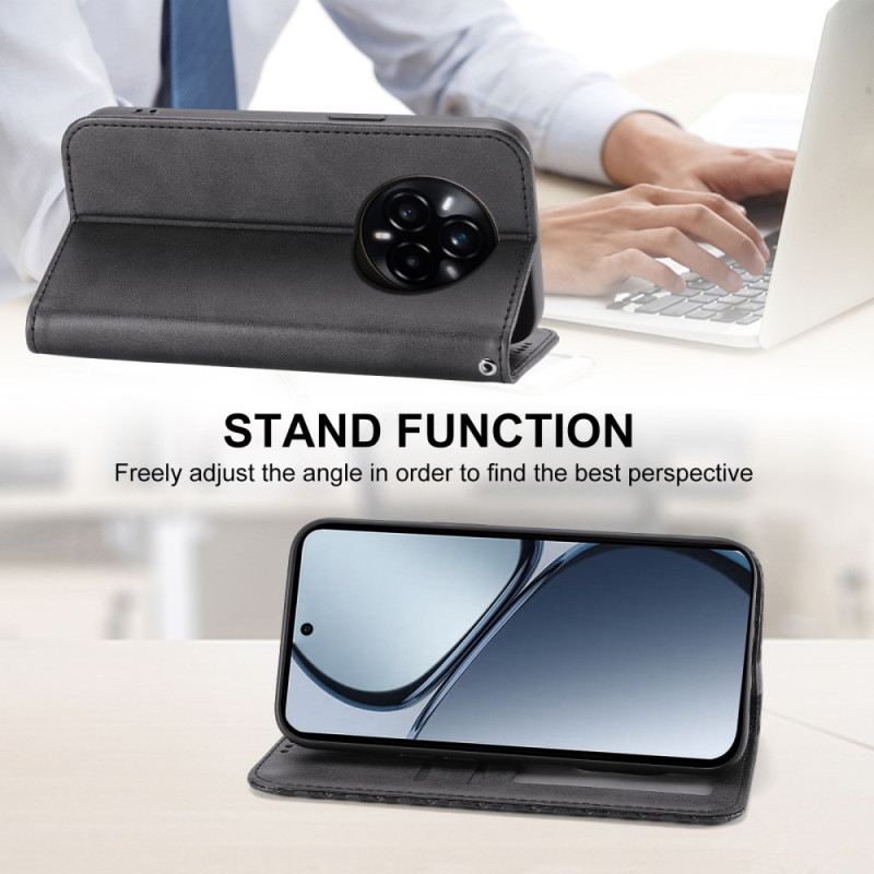 Fliptok Realme 14 Pro 5g Texturált Dizájn Homárcsattal