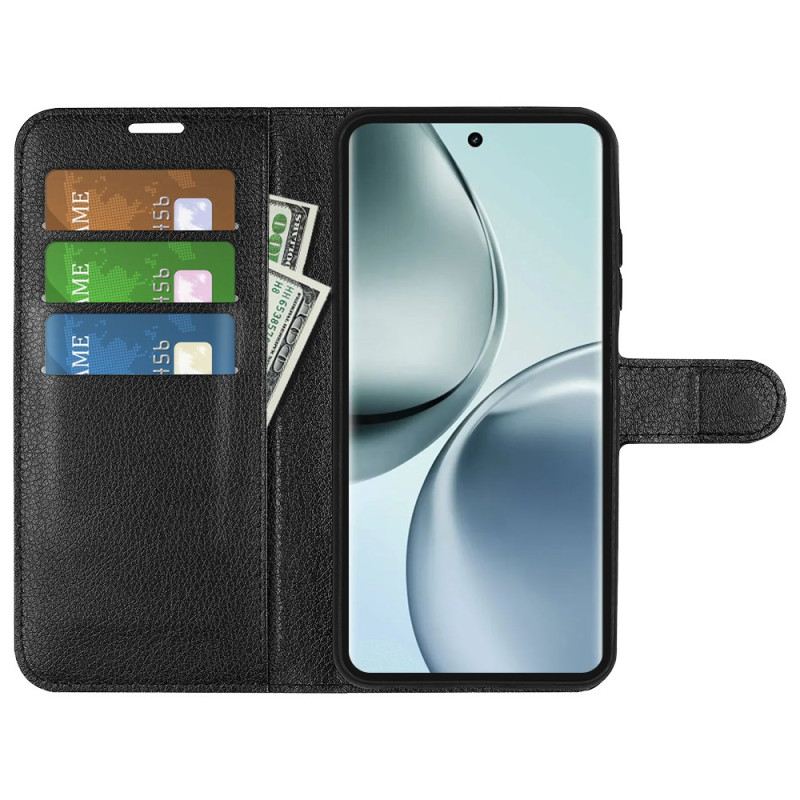 Kinyitható Tokok Realme 14 Pro 5g Klasszikus Licsi Műbőr