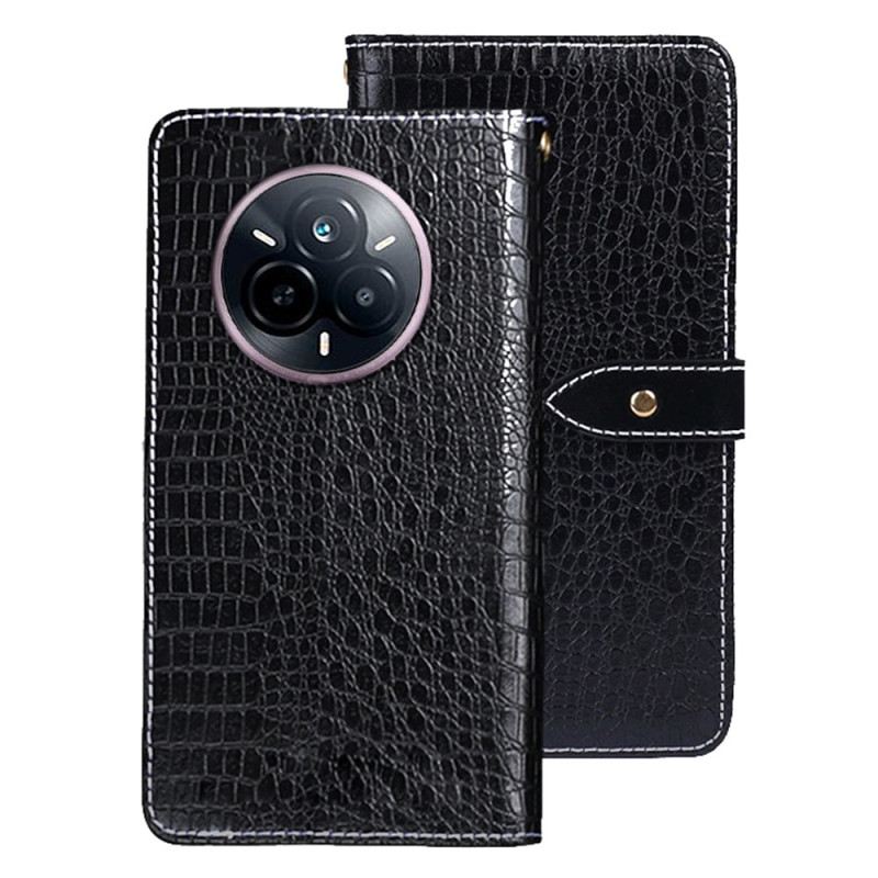 Kinyitható Tokok Realme 14 Pro 5g Krokodil Stílusú Idewei