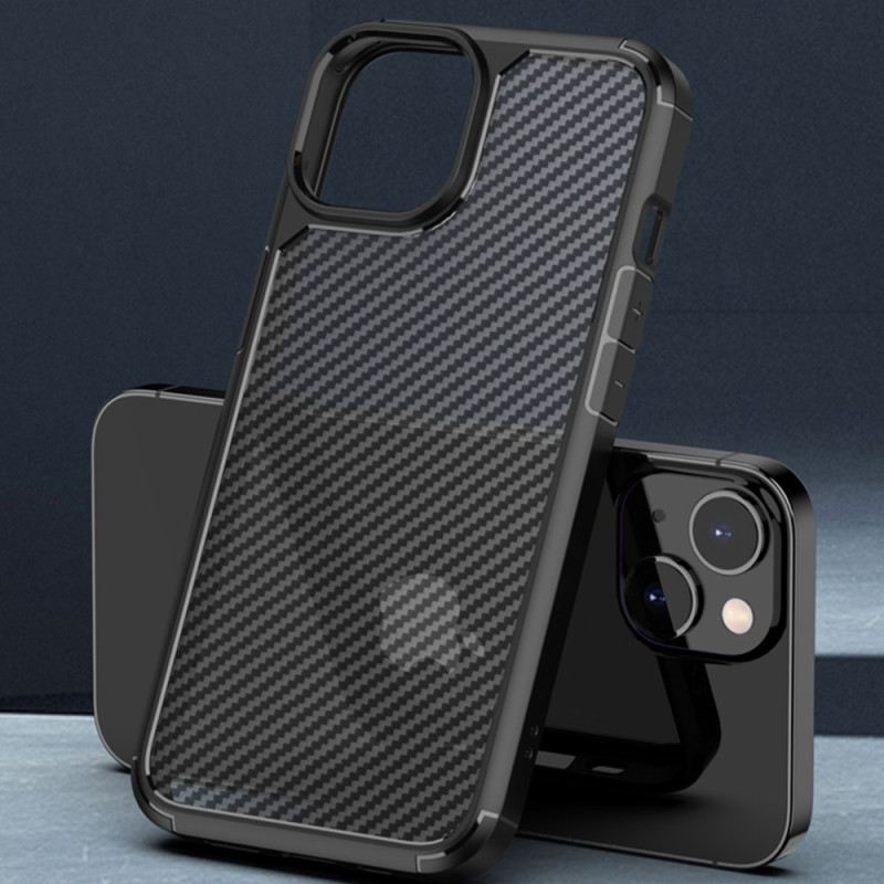 Tok iPhone 14 Átlátszó Szénszálas