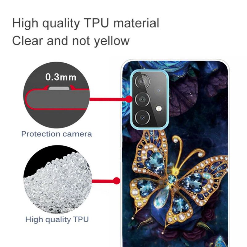 Tok Samsung Galaxy A32 5G Butterfly Luxury