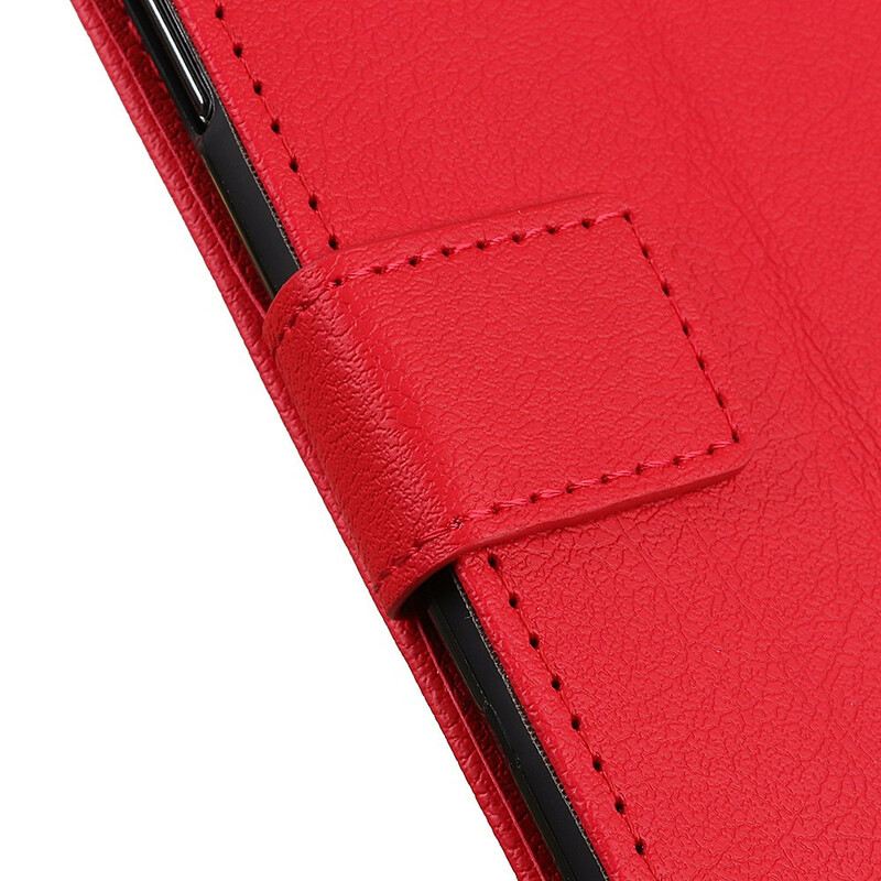 Fliptok / Bőrtok Samsung Galaxy M12 / A12 Klasszikus Bőr Hatás