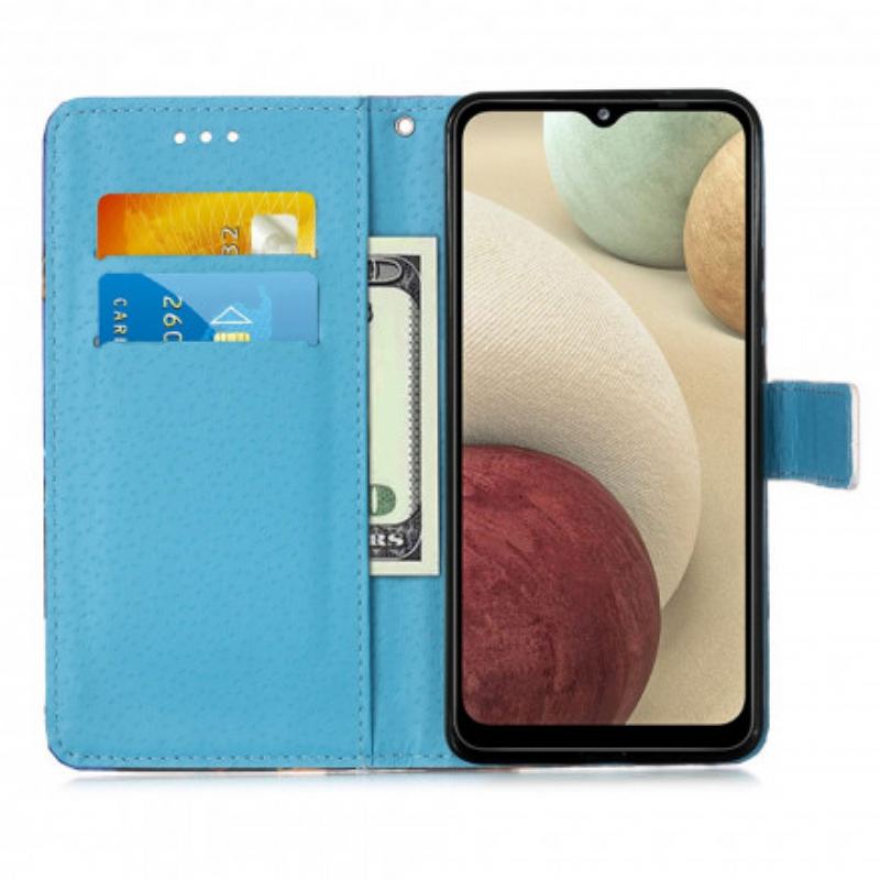 Kinyitható Tokok Samsung Galaxy M12 / A12 Mandala Az Égen