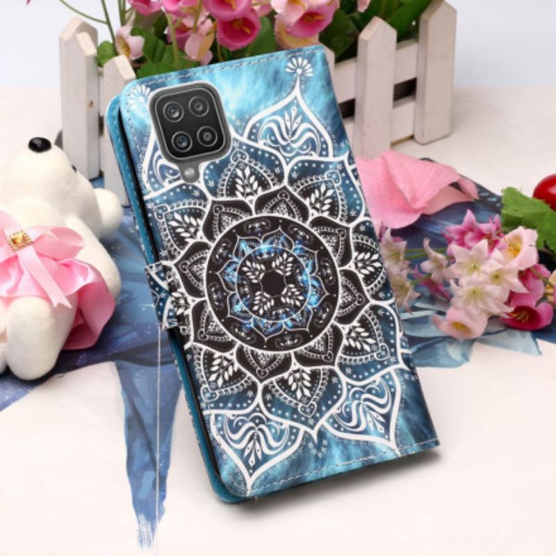 Kinyitható Tokok Samsung Galaxy M12 / A12 Mandala Az Égen