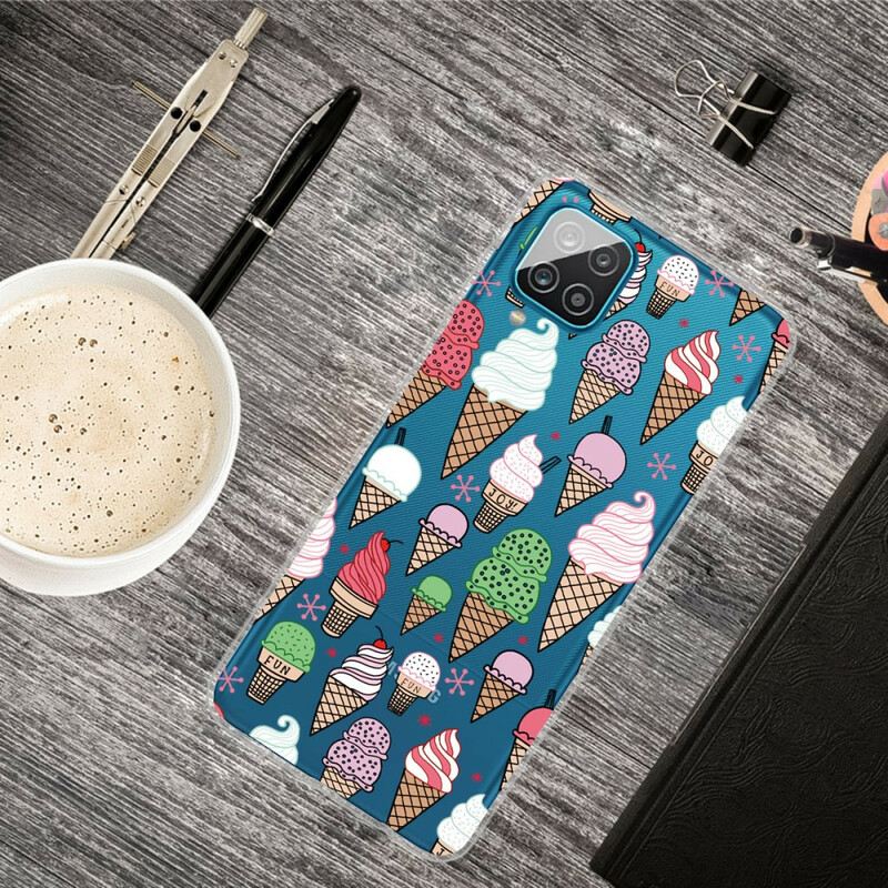 Tok Samsung Galaxy M12 / A12 Krém Fagylalt