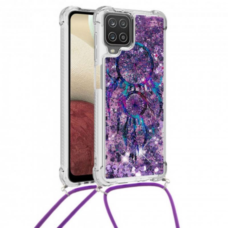 Tok Samsung Galaxy M12 / A12 Láncokat Flitteres Húzózsinór Álomfogó