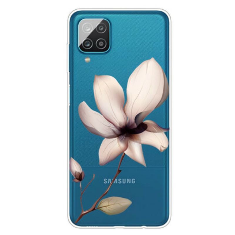 Tok Samsung Galaxy M12 / A12 Prémium Virágos